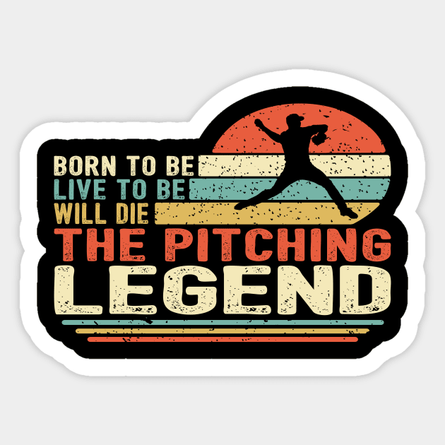 Pitching Legend Sticker by pa2rok